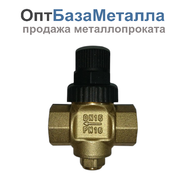 Регулятор давл поршн лат РДП 21Б7р Ду 20 Ру16 G3/4" ВР с вых под ман Пензапромарматура 02421000, DN 20, 3/4 дюйма